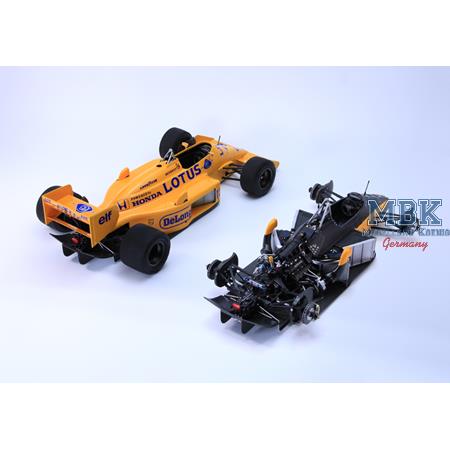 Lotus 99T 1987 World Champion Monaco GP Senna 1:12