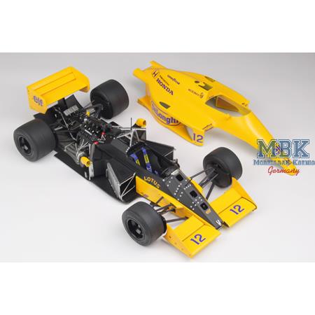 Lotus 99T 1987 World Champion Monaco GP Senna 1:12