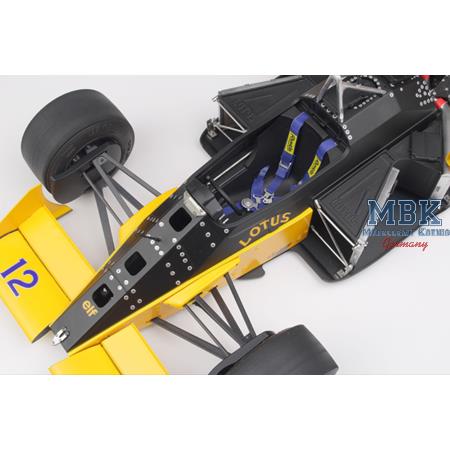 Lotus 99T 1987 World Champion Monaco GP Senna 1:12