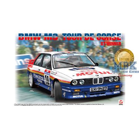 BMW M3 E30 Rally Tour de Corse Winner 1987 1:24