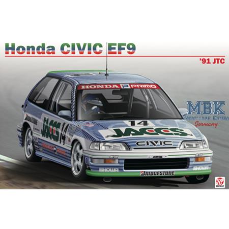 Honda Civic EF9 Gr.A 1991 Jacobs 1:24