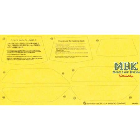 Honda Civic EF3 Gr.A 1989 Macau Guia Race #20 1:24