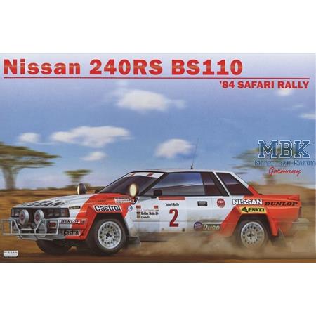Nissan 240RS Gr.B 1984 Rally Safari 1:24