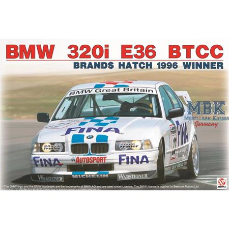 BMW 320i E36 BTCC Brands Hatch 1996 winner 1:24