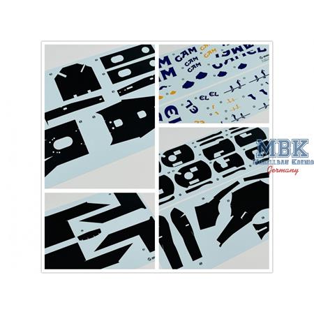 Lotus 99T '87 Monaco Winner Detail Up Parts 1:12