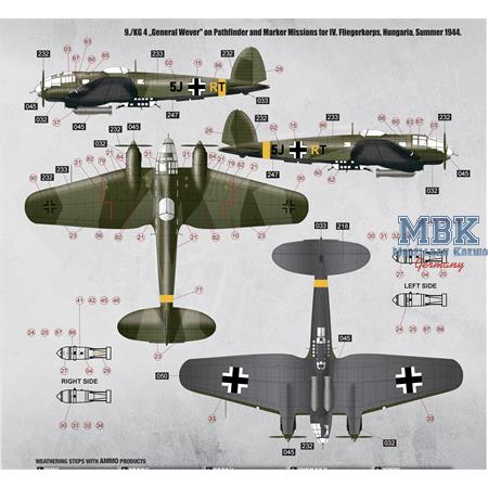 WW2 German Bomber He 111H-6