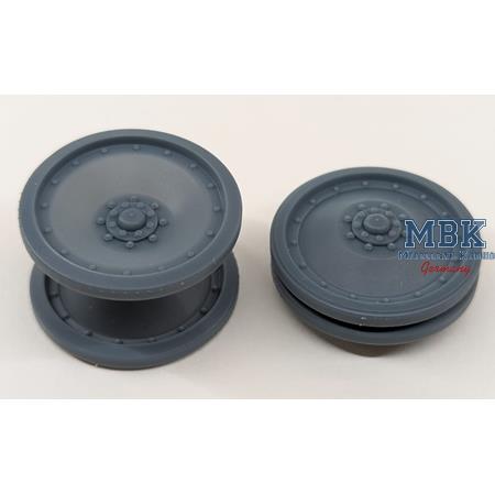 Roadwheel/Swingarm Set for early Panther D (1:35)