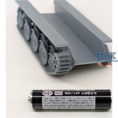 Roadwheel/Swingarm Set for early Panther D (1:72)