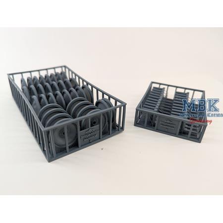 Roadwheel/Swingarm Set for late Panther A-F (1:35)
