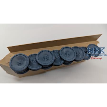 Roadwheel/Swingarm Set for late Panther A-F (1:35)