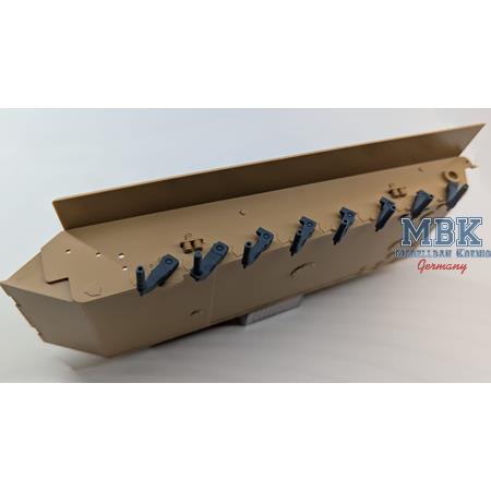 Roadwheel/Swingarm Set for late Panther A-F (1:35)