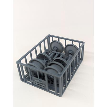 Fire-Damaged Road Wheel Set early Panther D (1:35)