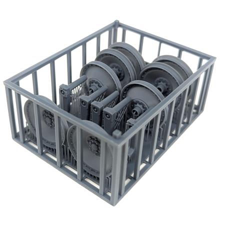 Fire-Damaged Road Wheels late Panther A,G,F (1:35)