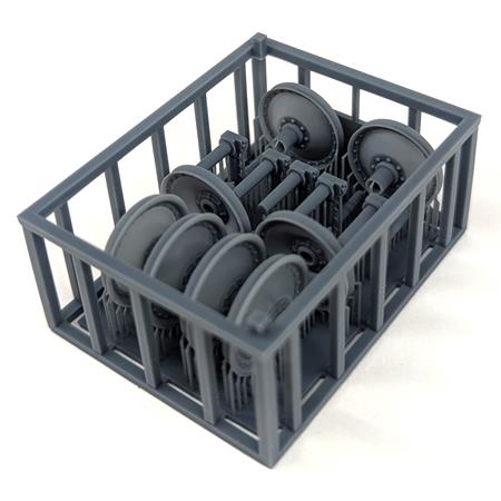Fire-Damaged Road Wheels late Panther A,G,F (1:48)