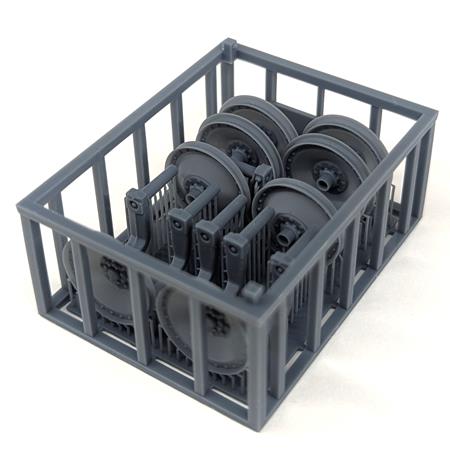 Fire-Damaged Road Wheels late Panther A,G,F (1:48)