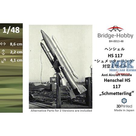 AA Missile Henschel HS117 Schmetterling (1:48)