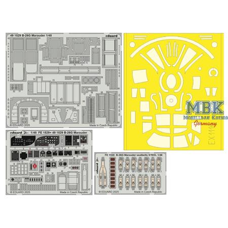 BIG ED: Martin B-26G Marauder part I 1/48