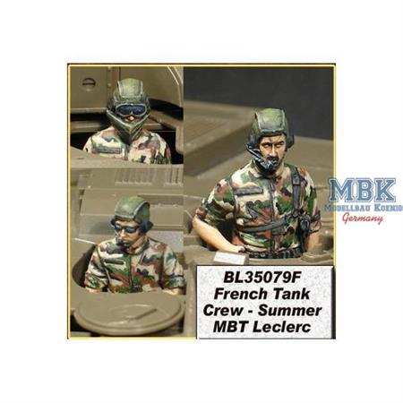 French Tank Crew Summer - MBT Leclerc