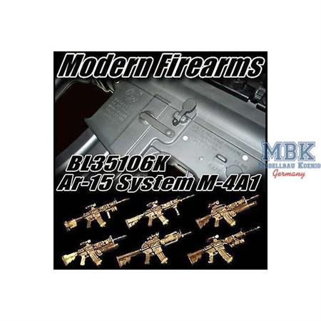Ar-15 System - M-4A1 Ras OIF - 6 Rifles