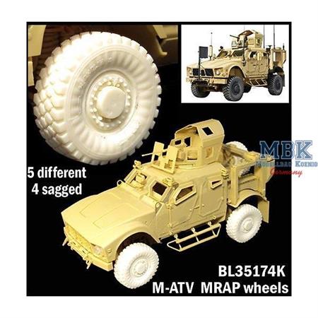 M-ATV abgeflachte Räder