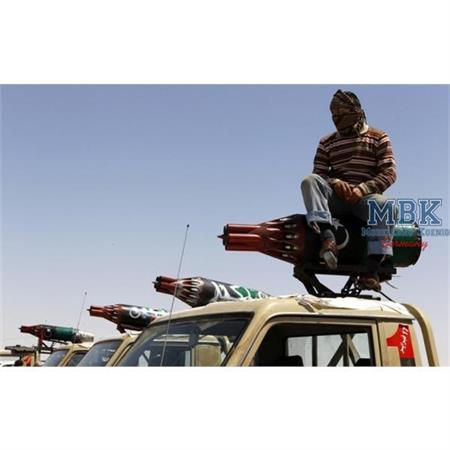 4x4 Technical w/ UB-32 "Free Libyan Army" Conver.