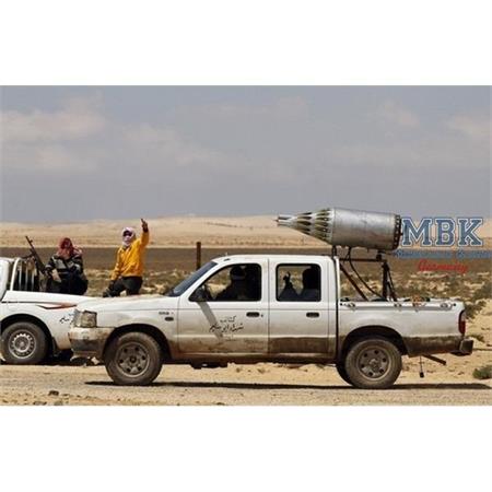 4x4 Technical w/ UB-32 "Free Libyan Army" Conver.