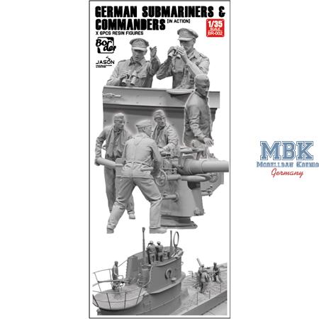 German Submariners & Commanders in action