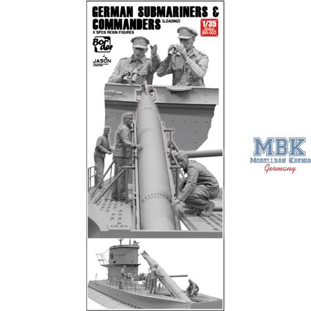 German Submariners & Commanders loading