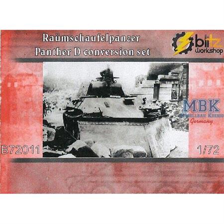 Panther D Räumschaufelpanzer conversion