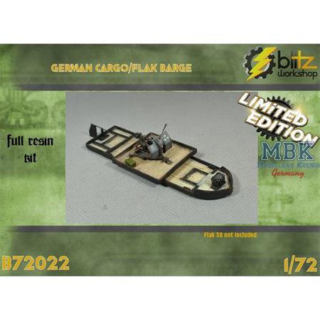 German Cargo/Flak Barge