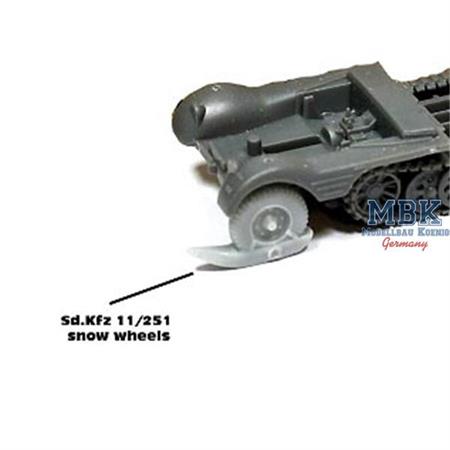 Sd.Kfz.11 / 251 winter wheels