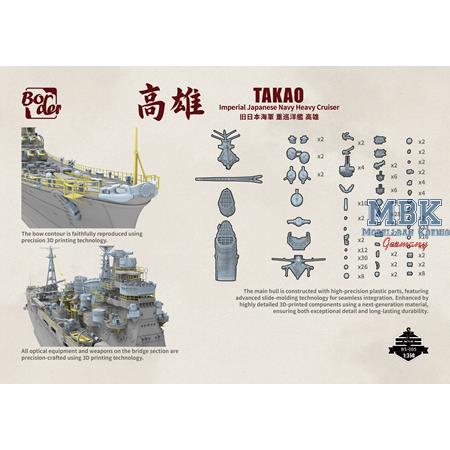 Takao - Imperial Japanese Navy Heavy Cruiser