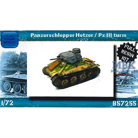 Panzerschlepper Hetzer / Pz.III Turm