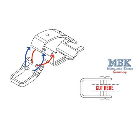 German Workable Early Clamp Set (1:16)