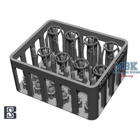 British WWII Antenna Mount Set