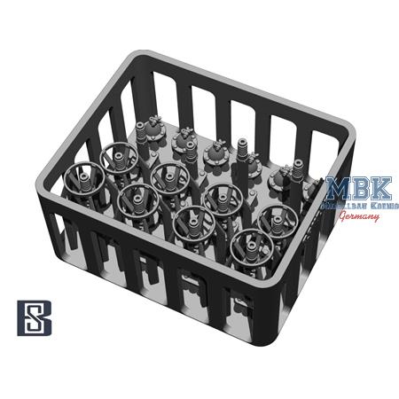 British WWII Antenna Mount Set