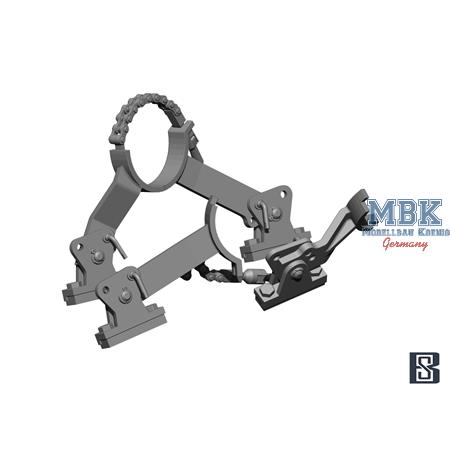 Barrel holder for Tiger-I mir productions