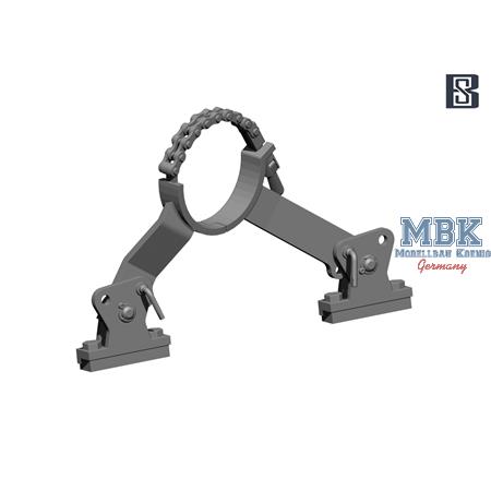 Barrel holder for Tiger-I mir productions