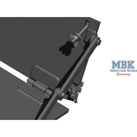 M4A3 Sherman Stowage Rack & Spare Track Holders