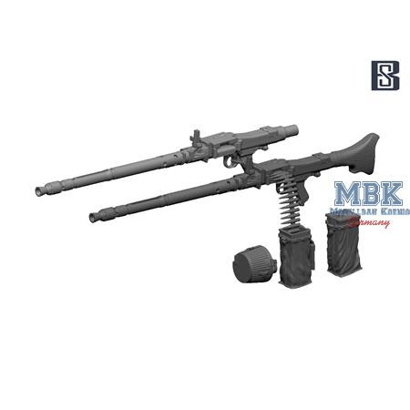 German MG34 Panzerlauf (2 types, 4Pcs)