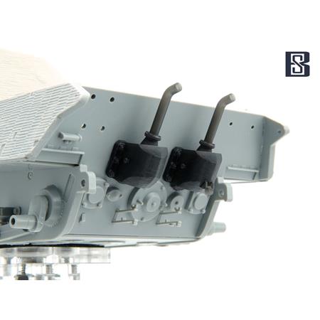 King Tiger / Jagdtiger Exhaust & Guard Set