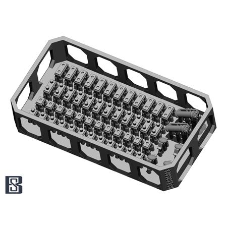 King Tiger / Jagdtiger Skirt Brackets, Convoy Lght