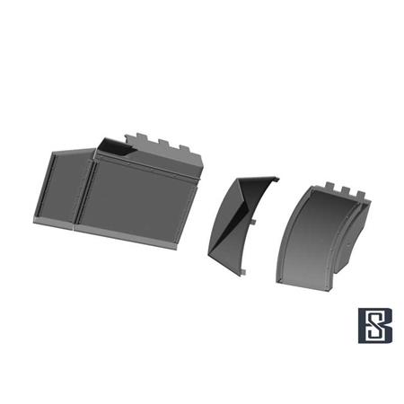 King Tiger Front & Rear Fenders