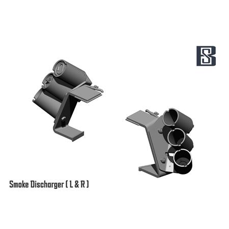 Tiger I Smoke & S-Mine Launchers 1:16