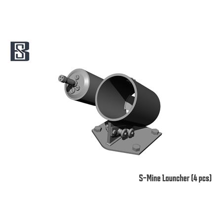 Tiger I Smoke & S-Mine Launchers 1:16