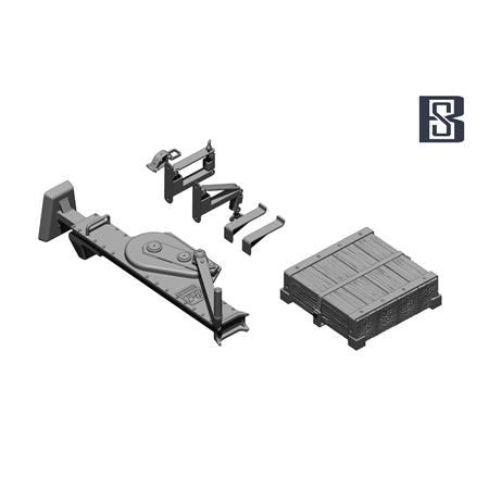 Tiger I 15(t) Jack workable detail set 1:16