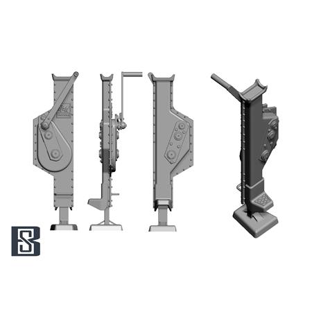 Tiger I 15(t) Jack workable detail set 1:16