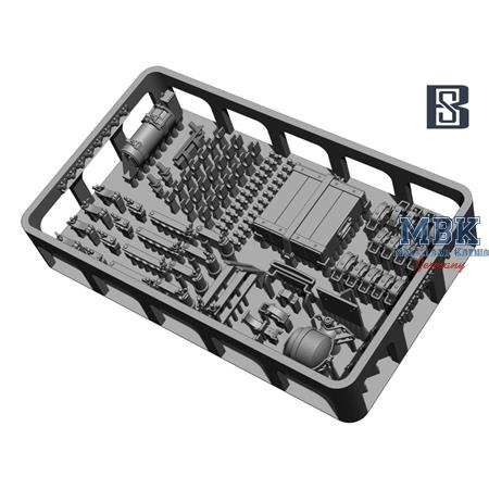 Jagdtiger  Detail Set ( MG Gun mount incl. )