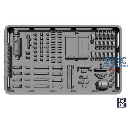 Jagdtiger  Detail Set ( MG Gun mount incl. )