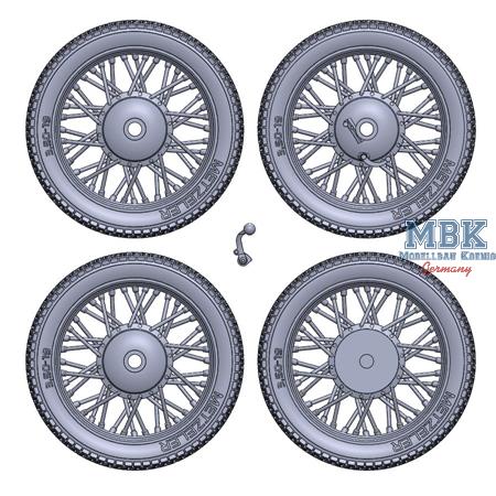 KS600 Wheels for Tamiya